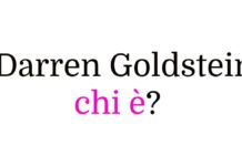 Darren Goldstein chi è?