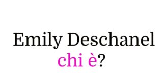 Emily Deschanel chi è?