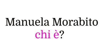Manuela Morabito chi è