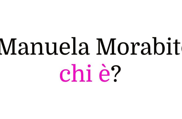 Manuela Morabito chi è