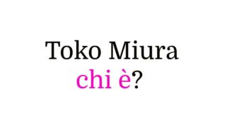 Toko Miura chi è?