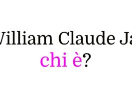 William Claude Jan chi è