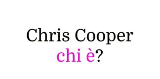 Chris Cooper chi è