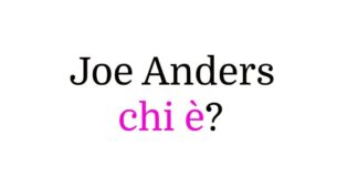 Joe Anders chi è