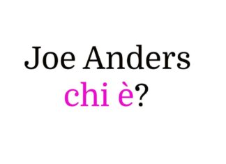 Joe Anders chi è