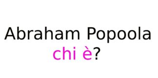 Abraham Popoola chi è?