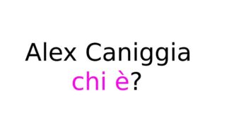 Alex Caniggia chi è?