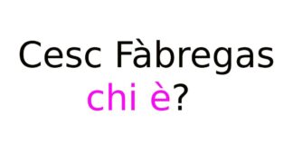 Cesc Fàbregas chi è?