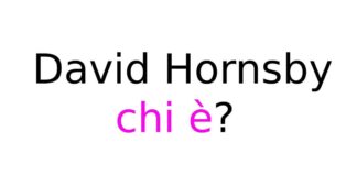 David Hornsby chi è