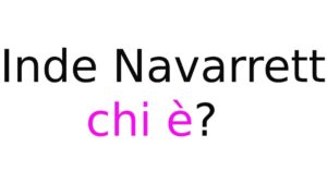Inde Navarrette chi è Inde Navarrette chi è