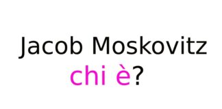Jacob Moskovitz chi è