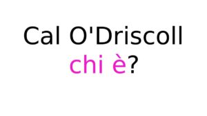 Cal O'Driscoll chi è Cal O'Driscoll chi è