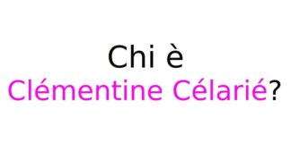 Chi è Clémentine Célarié?