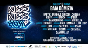 Kiss Kiss Way 2026 a Baia Domizia