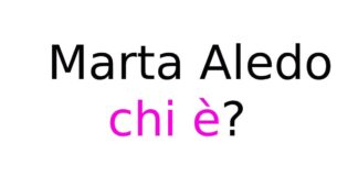 Marta Aledo chi è