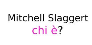 Mitchell Slaggert chi è