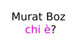 Murat Boz chi è?