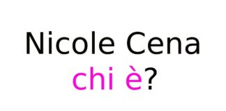 Nicole Cena chi è?