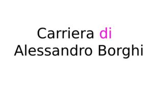 Alessandro Borghi carriera Come ha avuto inizio la carriera di Alessandro Borghi?