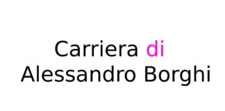 Come ha avuto inizio la carriera di Alessandro Borghi?