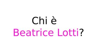 Beatrice Lotti chi è