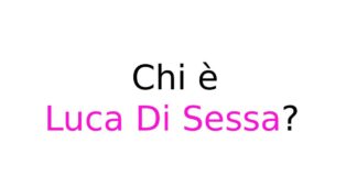 Chi è Luca Di Sessa?