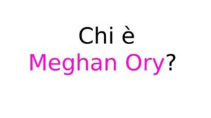 Chi è Meghan Ory?