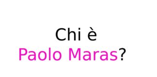 Chi è Paolo Maras?