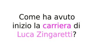 Come ha avuto inizio la carriera di Luca Zingaretti?