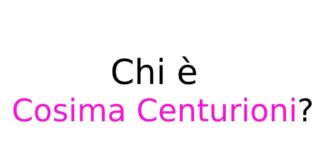 Chi è Cosima Centurioni