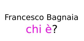 Francesco Bagnaia chi è