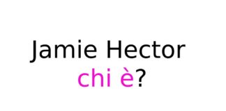 Jamie Hector chi è