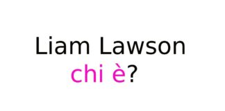Liam Lawson chi è