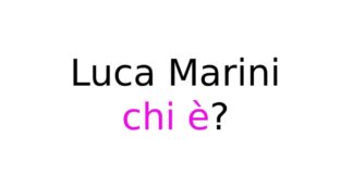 Luca Marini chi è