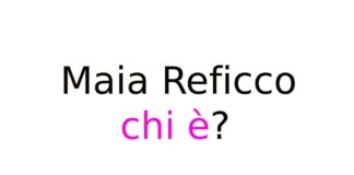 Maia Reficco chi è?