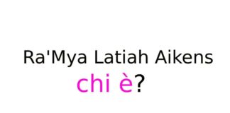Ra'Mya Latiah Aikens chi è