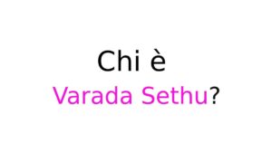 Varada Sethu chi è Chi è Varada Sethu