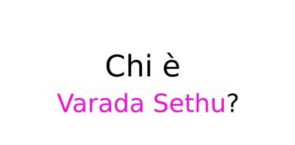 Chi è Varada Sethu
