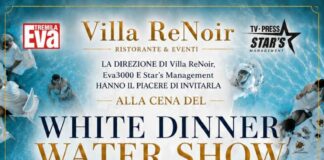 White Dinner Water Show 2026: cena spettacolo a Villa ReNoir