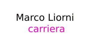marco liorni carriera Come ha avuto inizio la carriera di Marco Liorni?