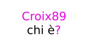 Croix89 chi è