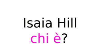 Isaia Hill chi è