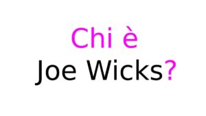 Joe Wicks chi è Joe Wicks chi è