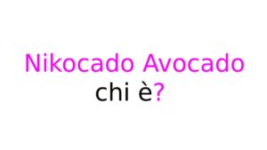 Nikocado Avocado chi è Nikocado Avocado chi è?