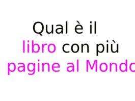 Qual è il libro con più pagine al mondo