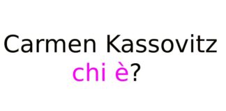 Carmen Kassovitz chi è