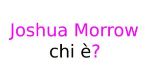 Joshua Morrow chi è Joshua Morrow chi è?
