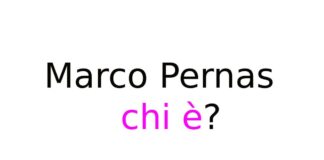 Marco Pernas chi è