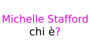 Michelle Stafford chi è Michelle Stafford chi è