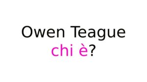 Owen Teague chi è Owen Teague chi è?